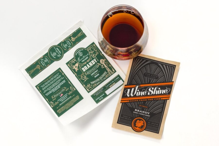 Venteaux - Brandy Labels